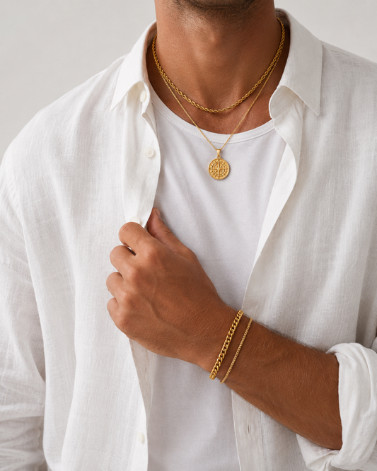 COMPASS X ROPE SET | 18K Gold