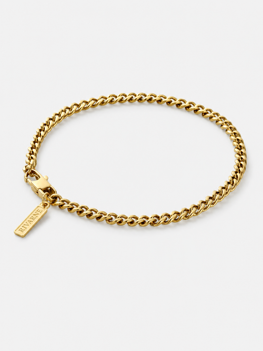 CUBAN BRACELET 4MM | 18K Gold