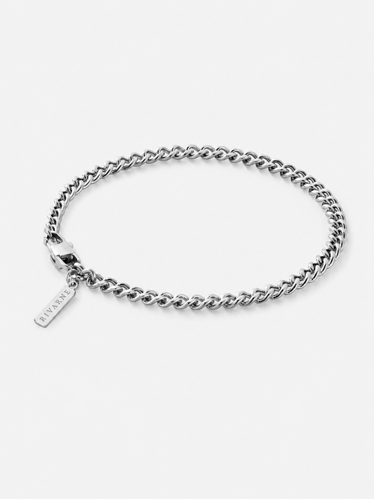 CUBAN BRACELET 4MM | Silver