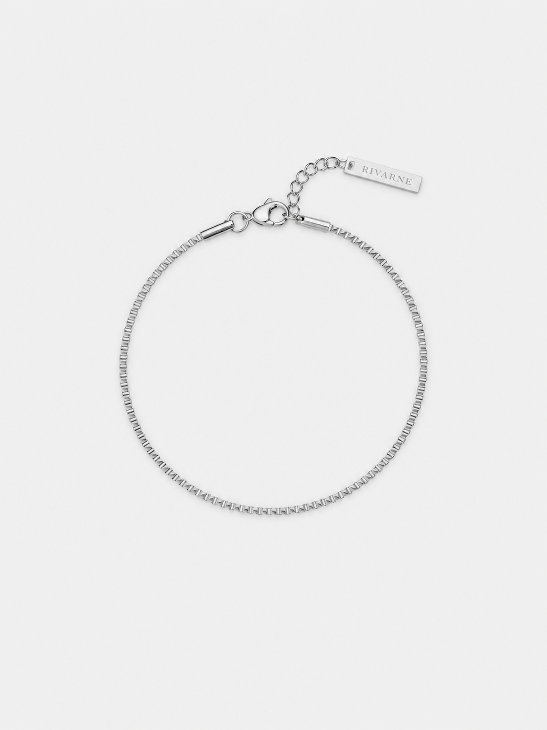BOX BRACELET 1.5MM | Silver