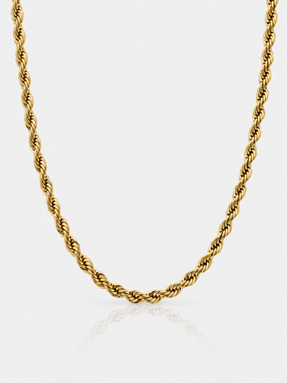 ROPE CHAIN 5MM | 18K Gold