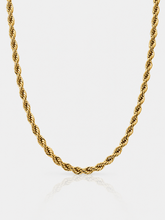 ROPE CHAIN 5MM | 18K Gold