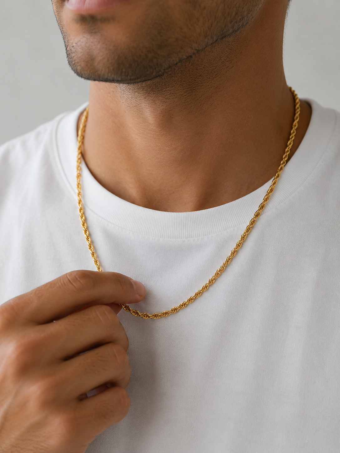 ROPE CHAIN 3MM | 18K Gold