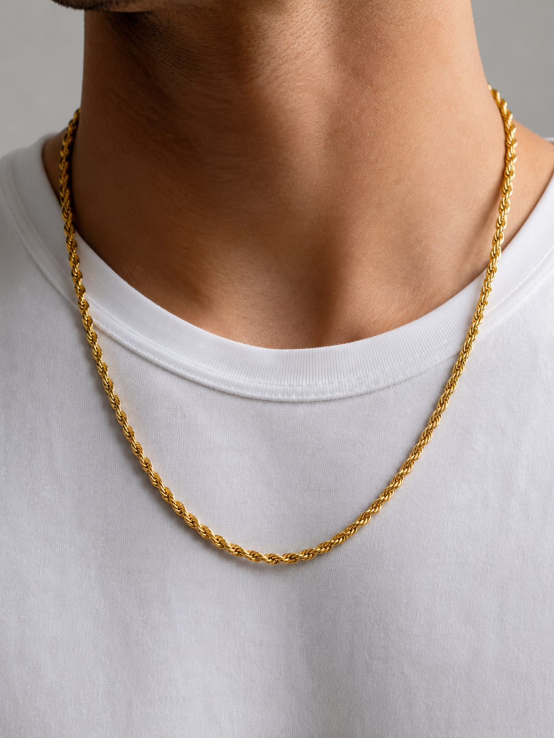 ROPE CHAIN 3MM | 18K Gold