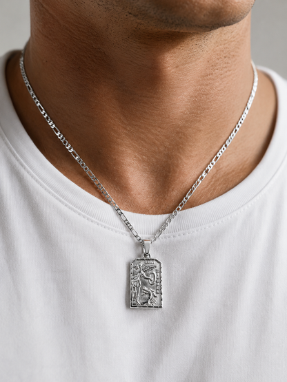 ST. MICHEL PENDANT CHAIN - Silver