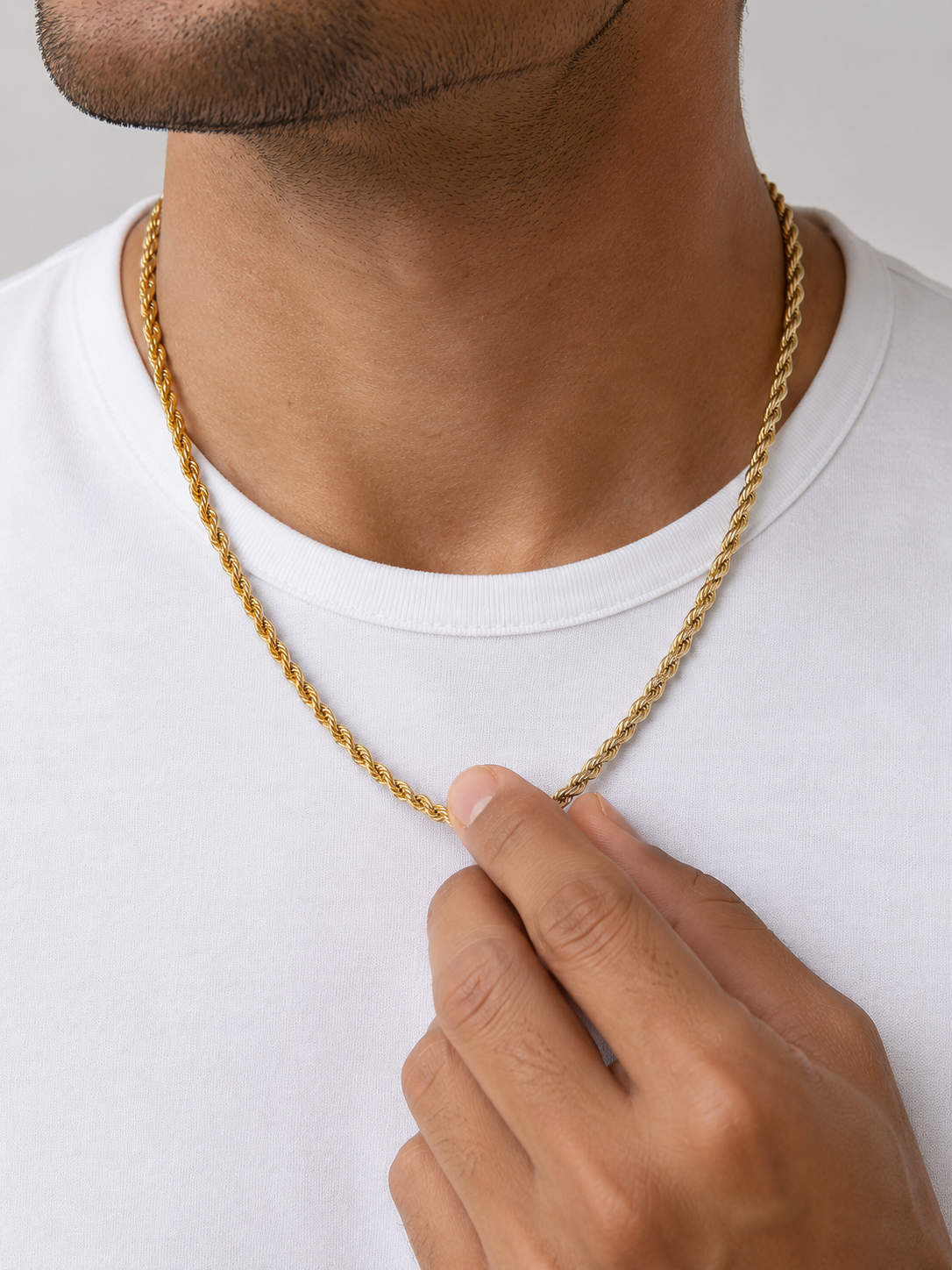 ROPE CHAIN 5MM | 18K Gold