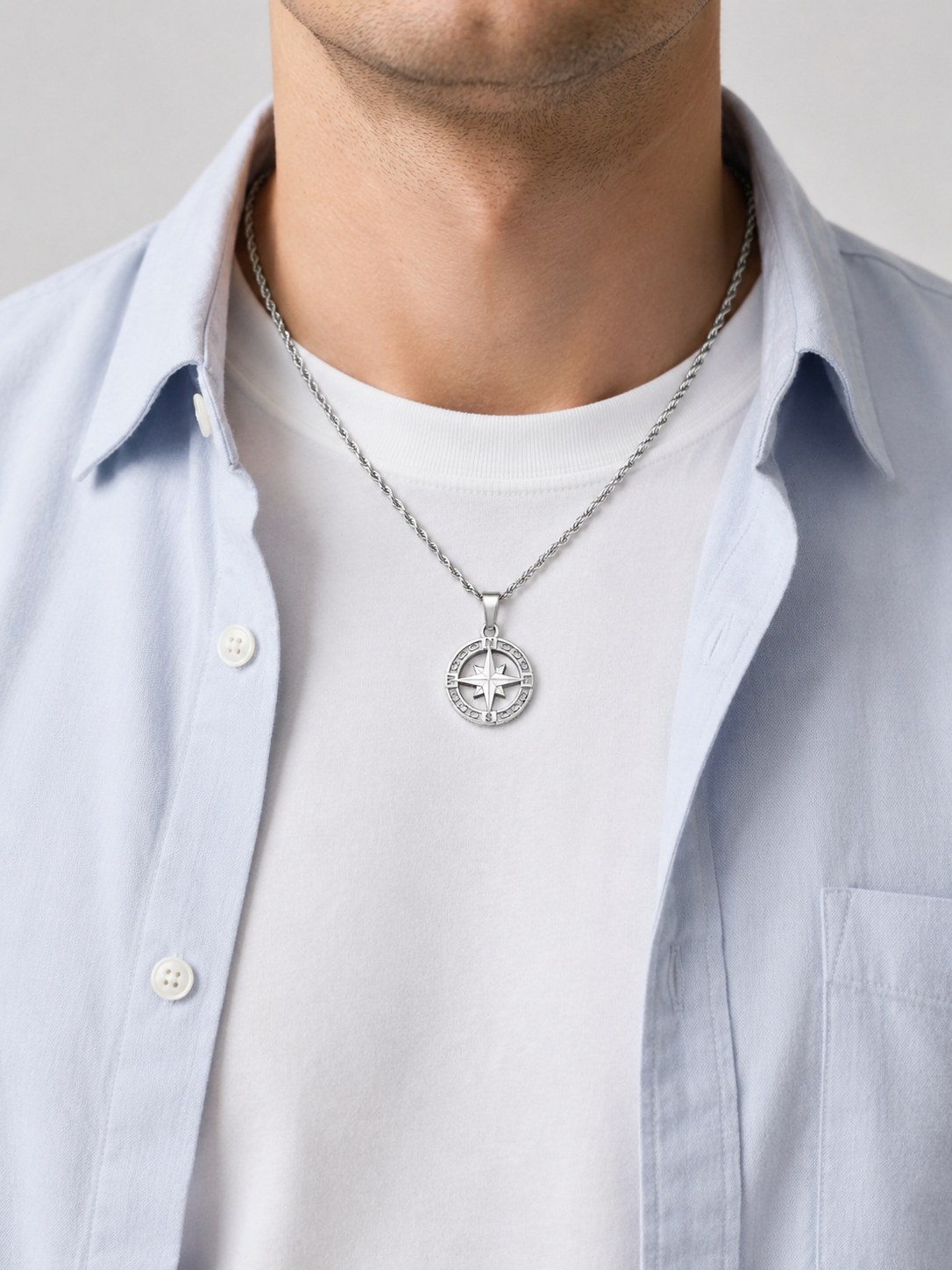 POLARIS PENDANT CHAIN 3MM | Silver
