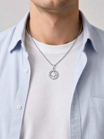 POLARIS PENDANT CHAIN 3MM | Silver