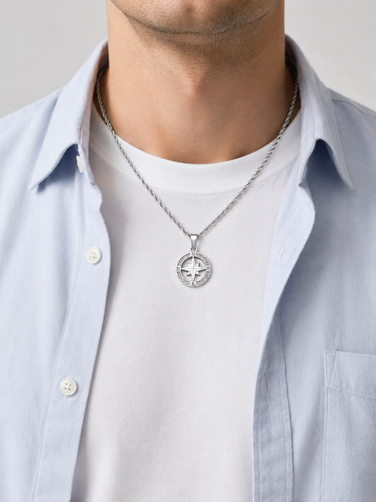 POLARIS PENDANT CHAIN 3MM | Silver
