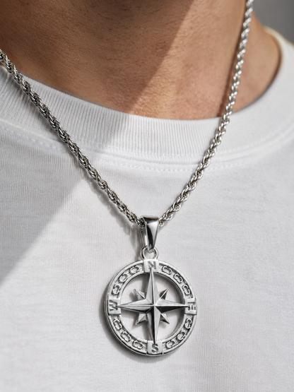 POLARIS PENDANT CHAIN 3MM | Silver