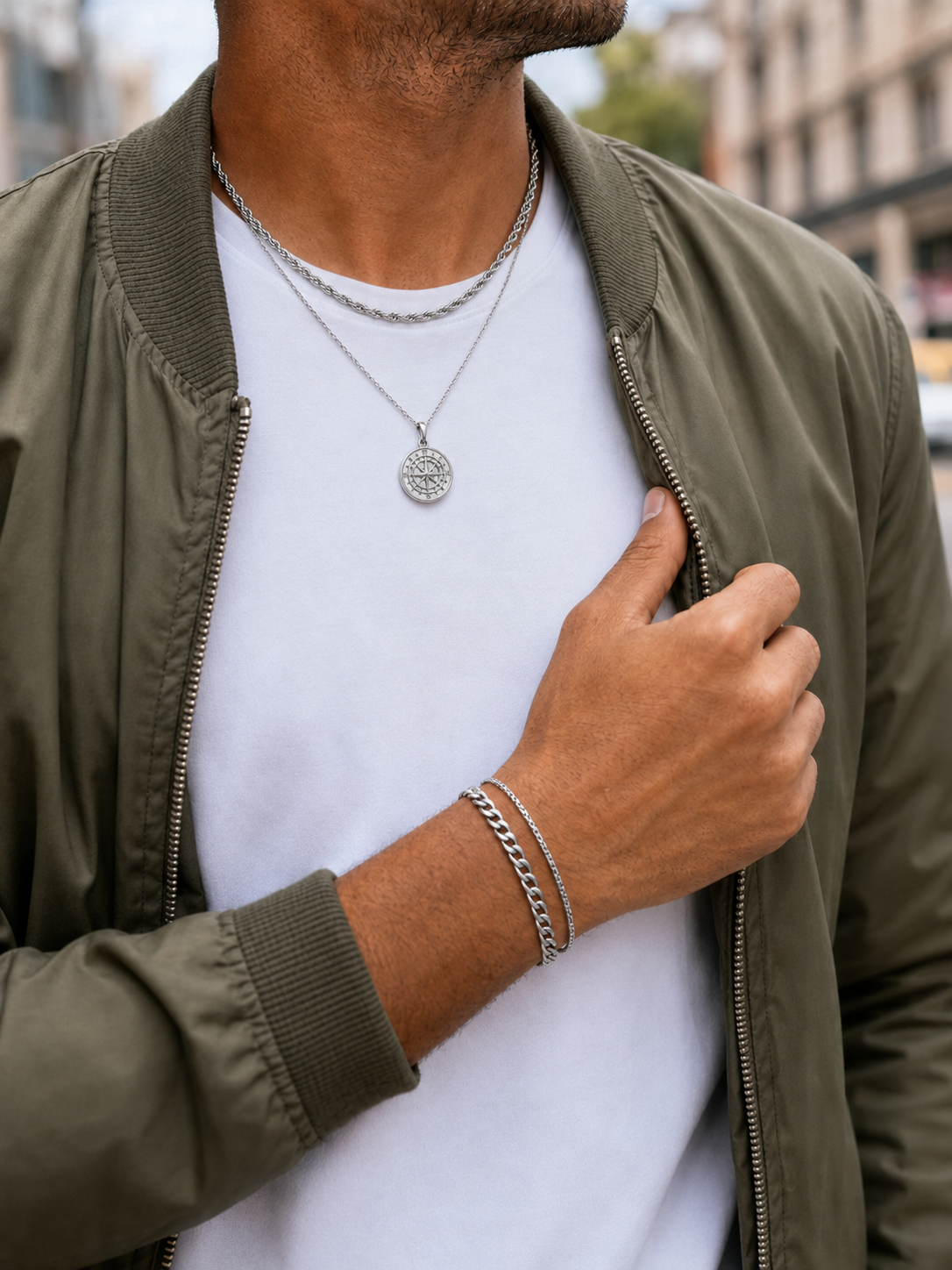 COMPASS X ROPE SET | Silver