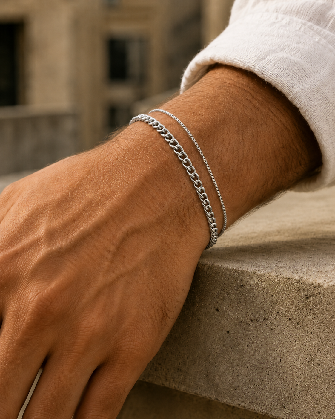 COMPASS X ROPE SET | Silver
