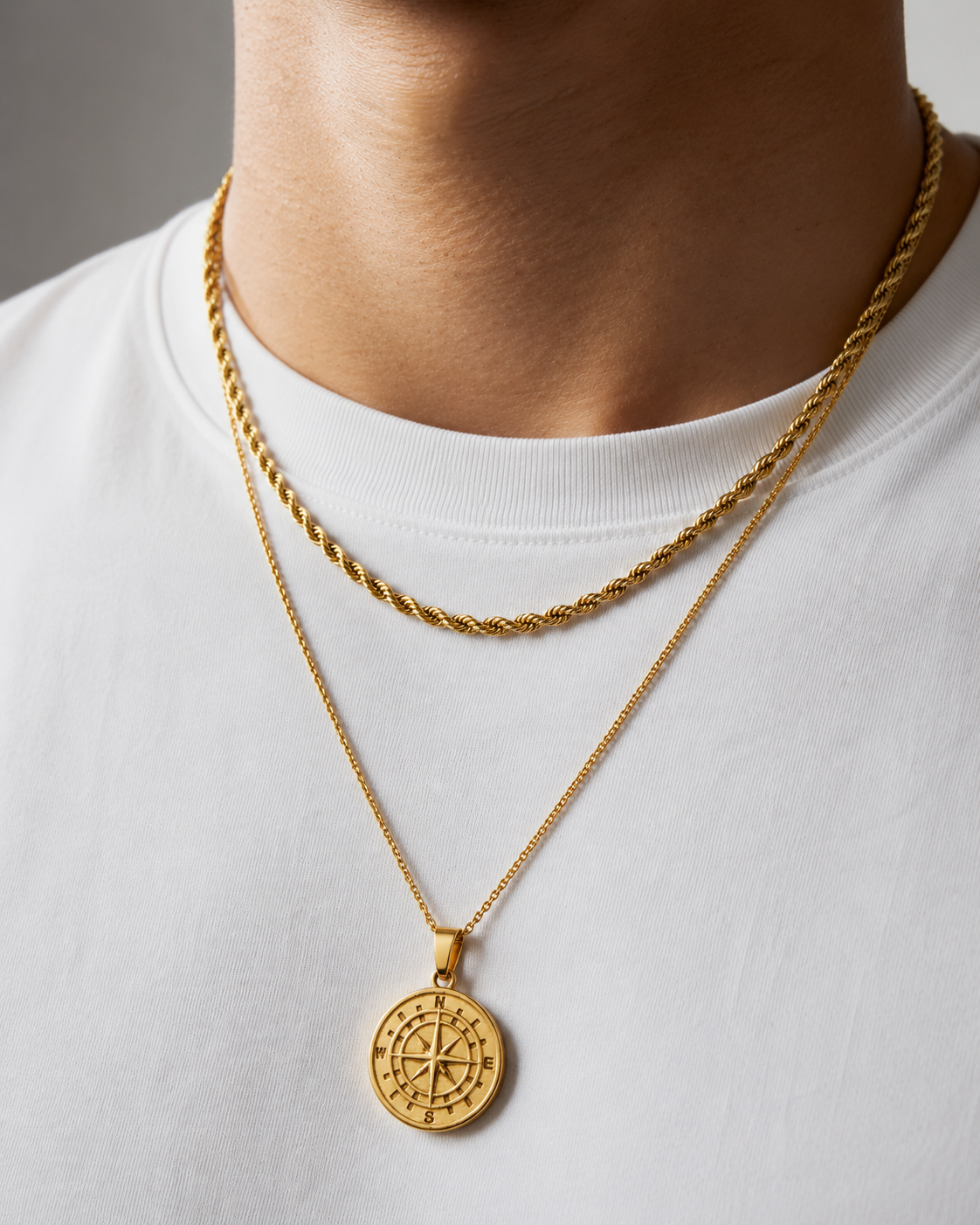 COMPASS X ROPE SET | 18K Gold