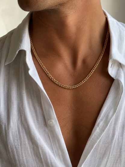 CUBAN LINK CHAIN 4MM | 18K Gold