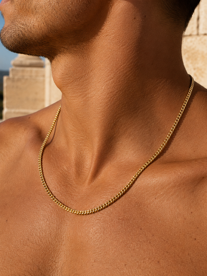 CUBAN LINK CHAIN 4MM | 18K Gold