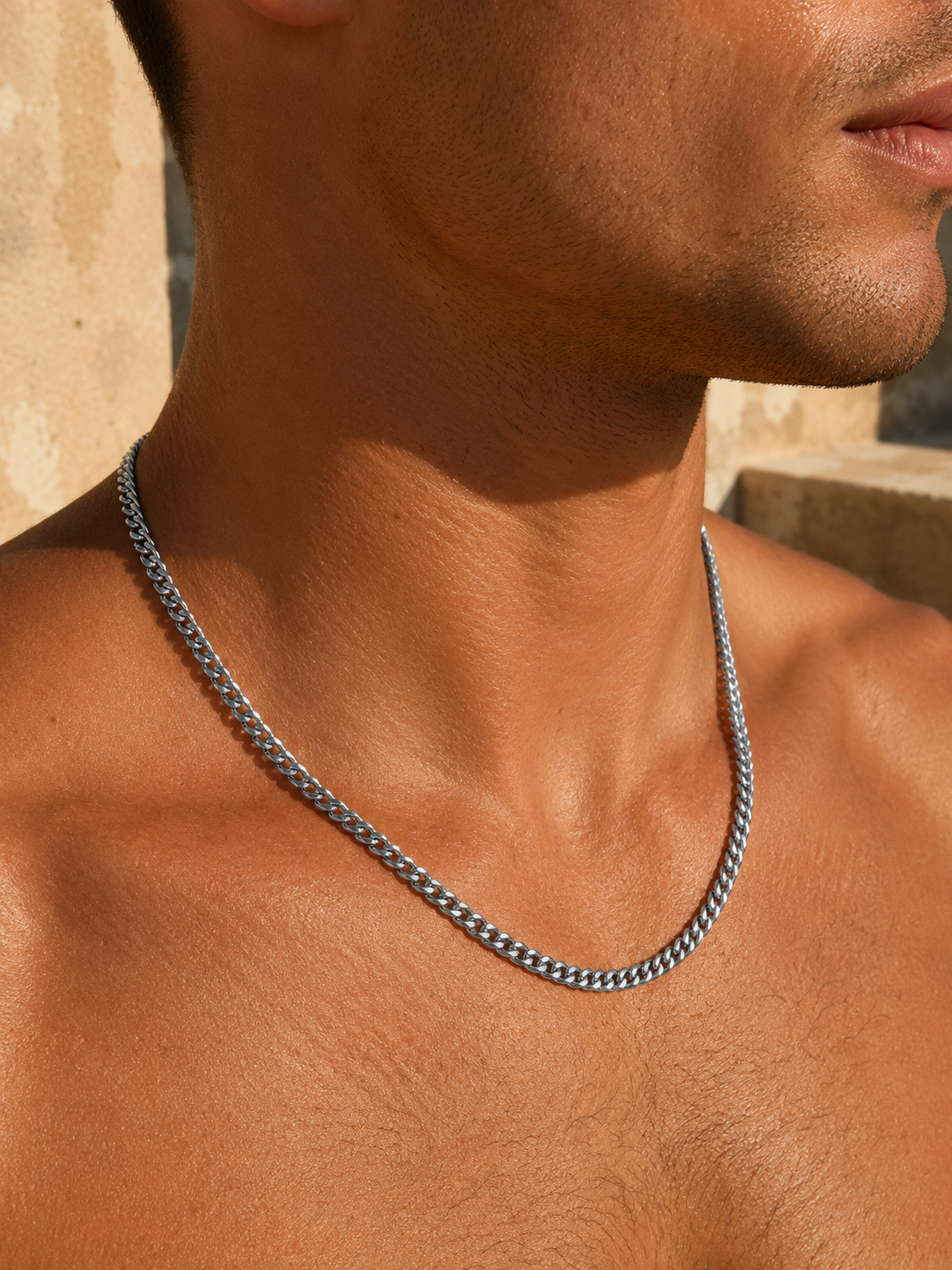 CUBAN LINK CHAIN 4MM | Silver