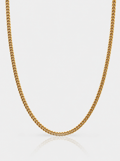 CUBAN LINK CHAIN 4MM | 18K Gold