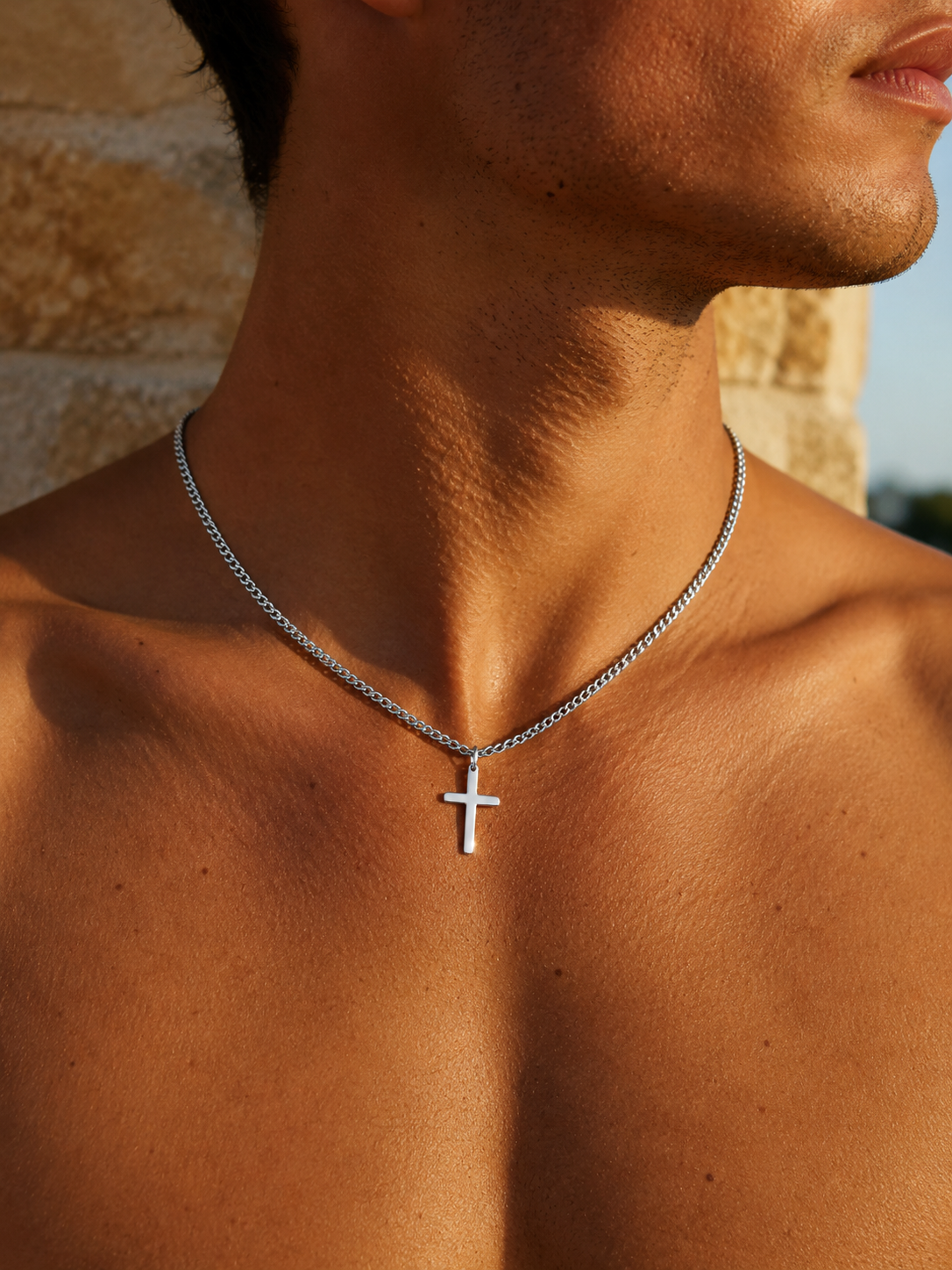 HORIZON PENDANT CHAIN 2MM | Silver