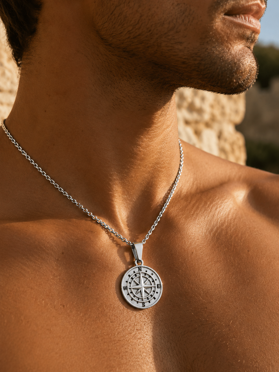 MERIDIAN PENDANT CHAIN | Silver