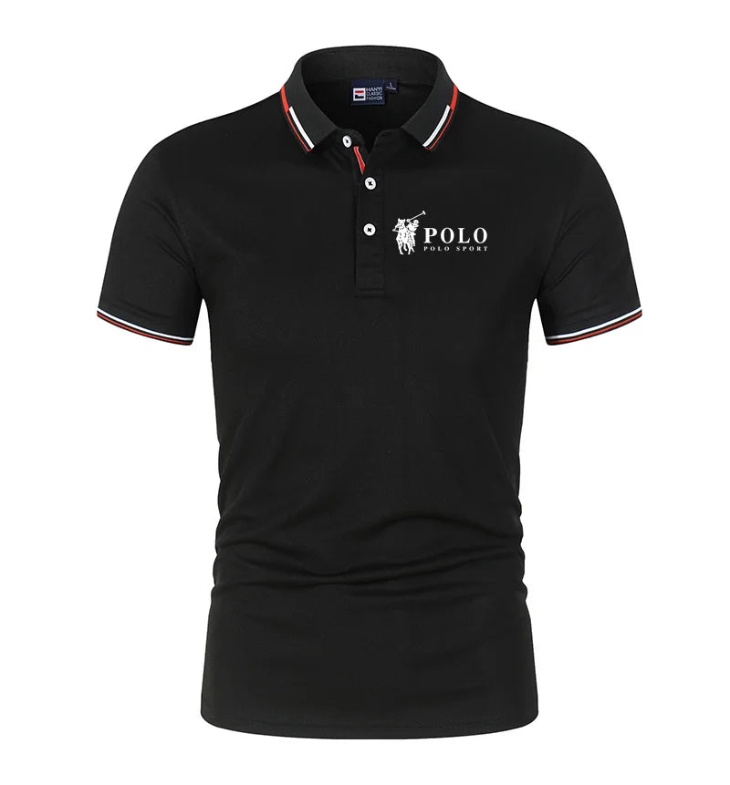 Atmungsaktives Kurzarm-Poloshirt