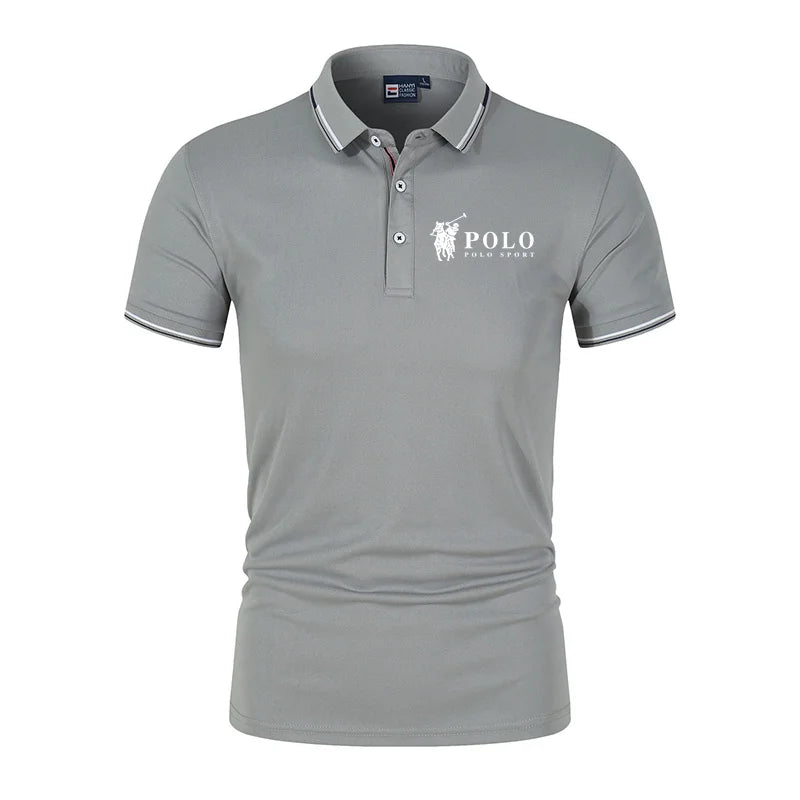 Atmungsaktives Kurzarm-Poloshirt