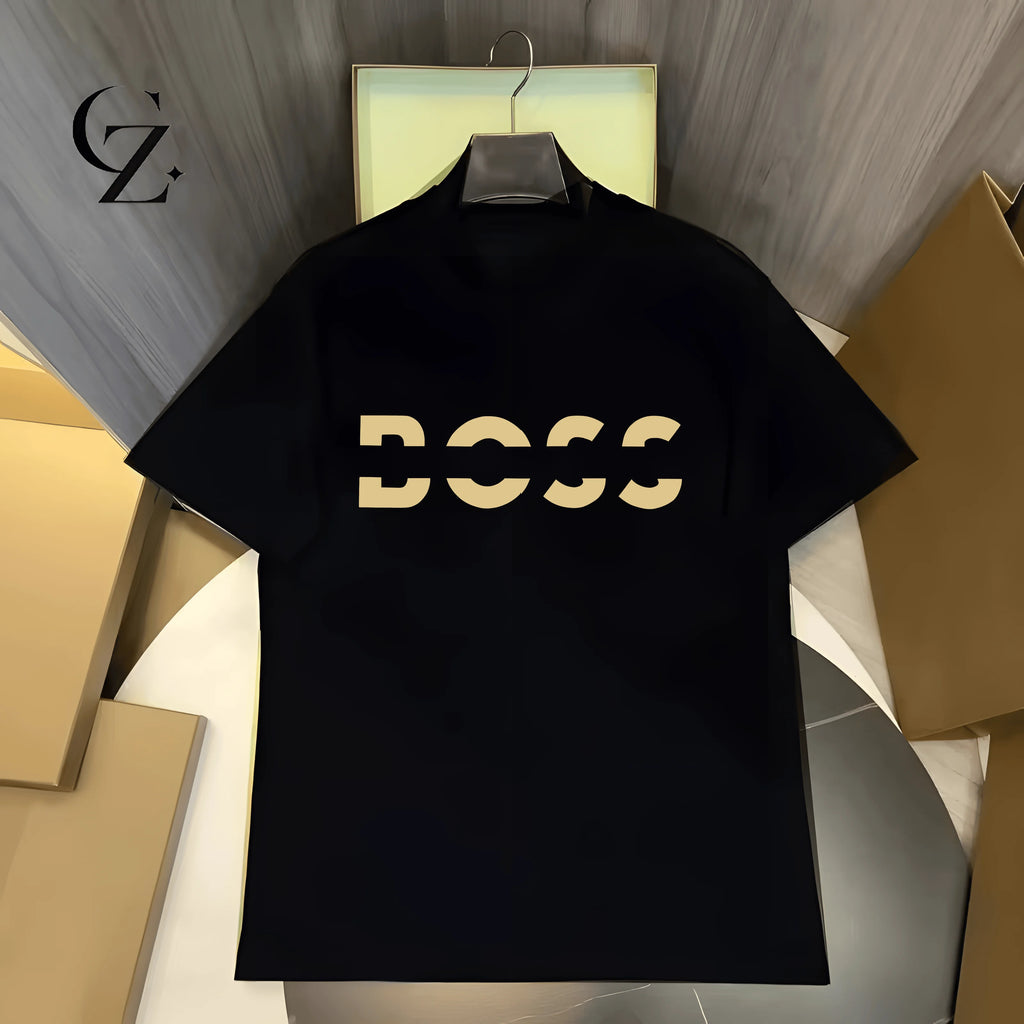 Oversize-T-Shirt aus Baumwolle mit Schriftzug